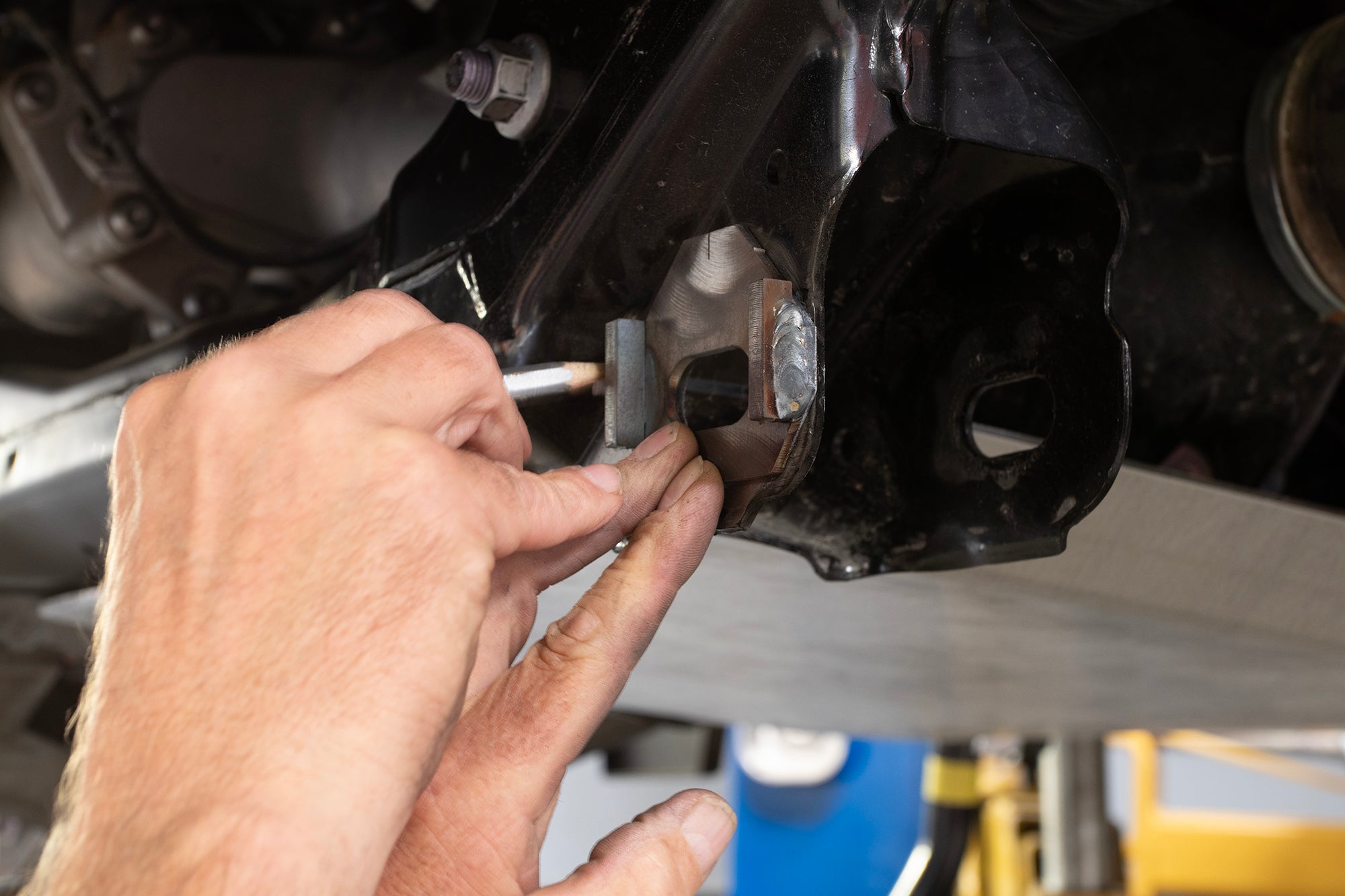 TOTAL CHAOS FABRICATION | Land Cruiser 250 Series & Tacoma 4th Gen (2025 - Present) Front Lower Control Arm Cam Tab Gussets (59824)