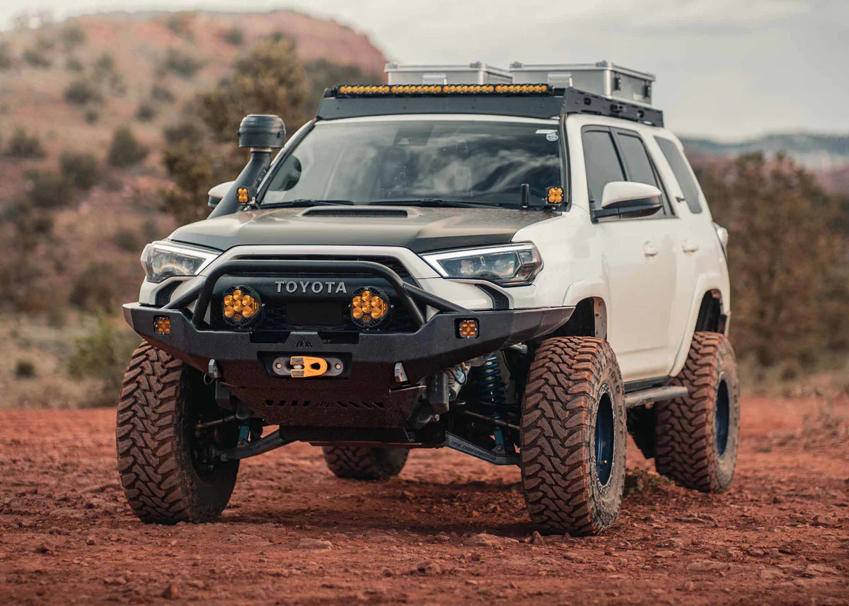BACKWOODS ADVENTURE MODS | 4Runner 5th Gen 2010-2024 Hi-Lite Overland Front Bumper No Bull Bar (BWT4R5-103XXBBB)