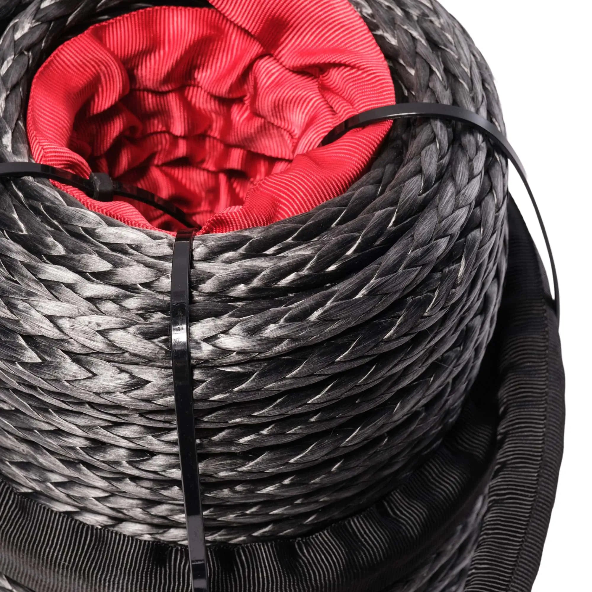 SABER OFFROAD | SaberPro Single Braided Winch Rope 9,500KG 30M (SBR-30WR-SBLK)