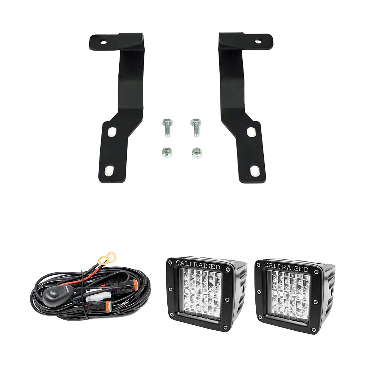 CALI RAISED | Tacoma 2nd Gen (2005-2015) Low Profile LED Ditch Lights Brackets Kit (CR2861)