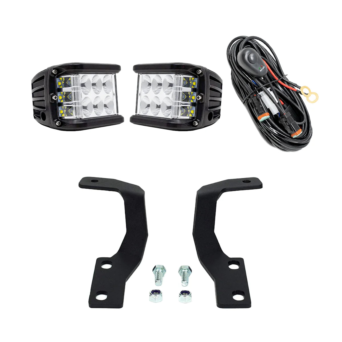 CALI RAISED | 4Runner 5th Gen (2010-2024) Low Profile LED Ditch Light Kit (CR2493)