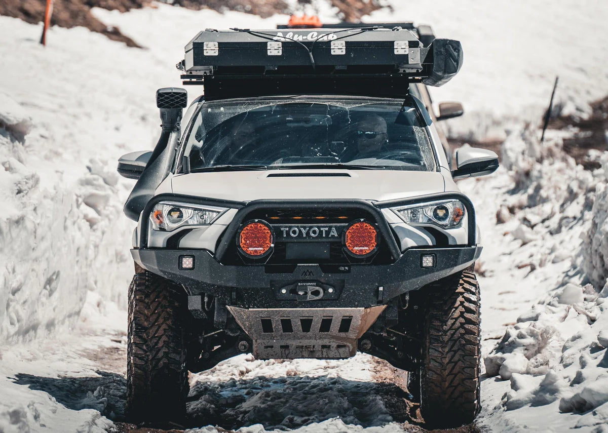 BACKWOODS ADVENTURE MODS | 4Runner 5th Gen 2010-2024 Hi-Lite Overland Front Bumper Bull Bar (BWT4R5-103FGBBB)