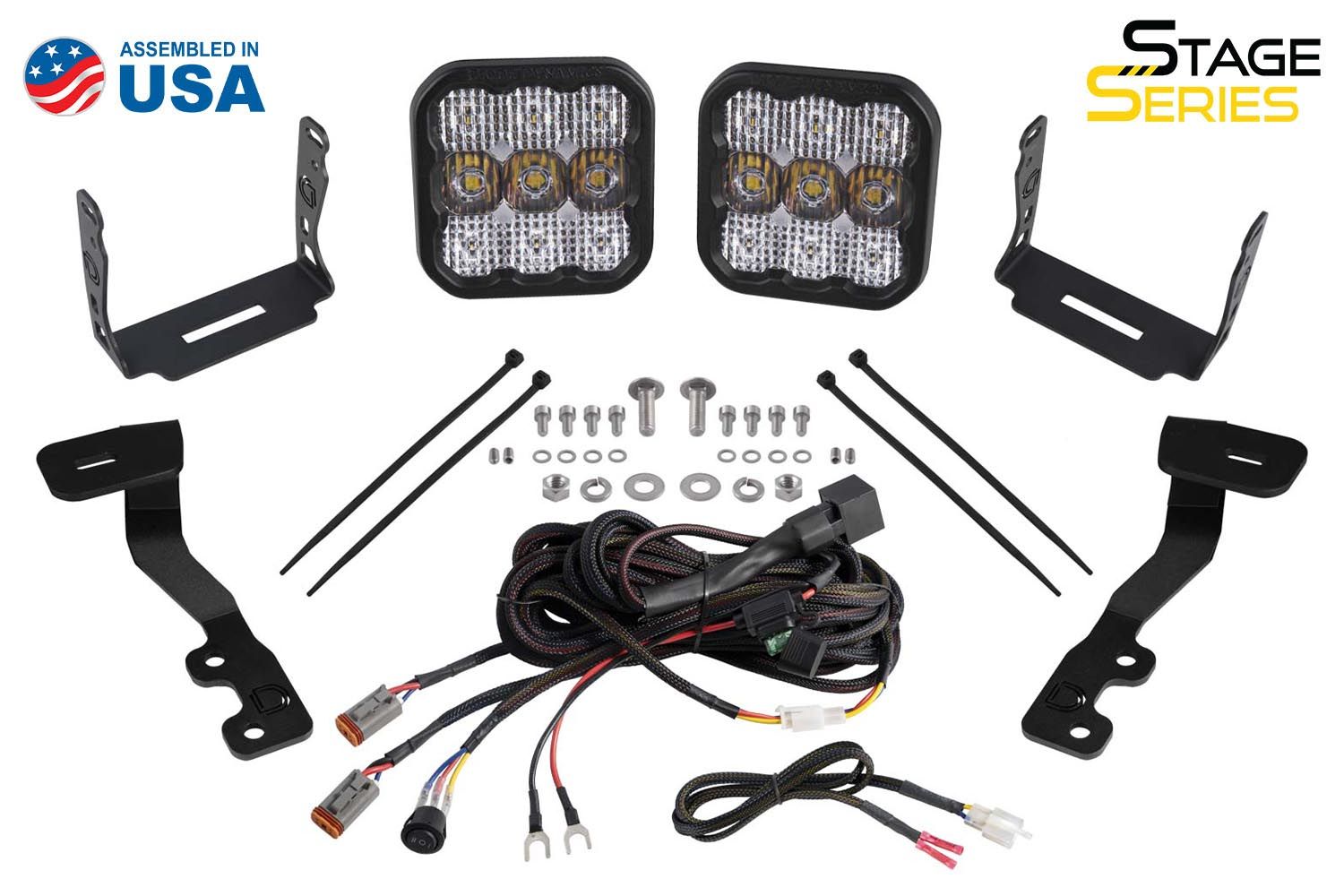 DIODE DYNAMICS | Tundra 3rd Gen 2022-2025 Stage Series Backlit Ditch Light Kit