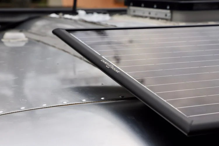 ZAMP SOLAR | AirStream Obsidian Series 100 Watt Solar Panel Expansion Kit