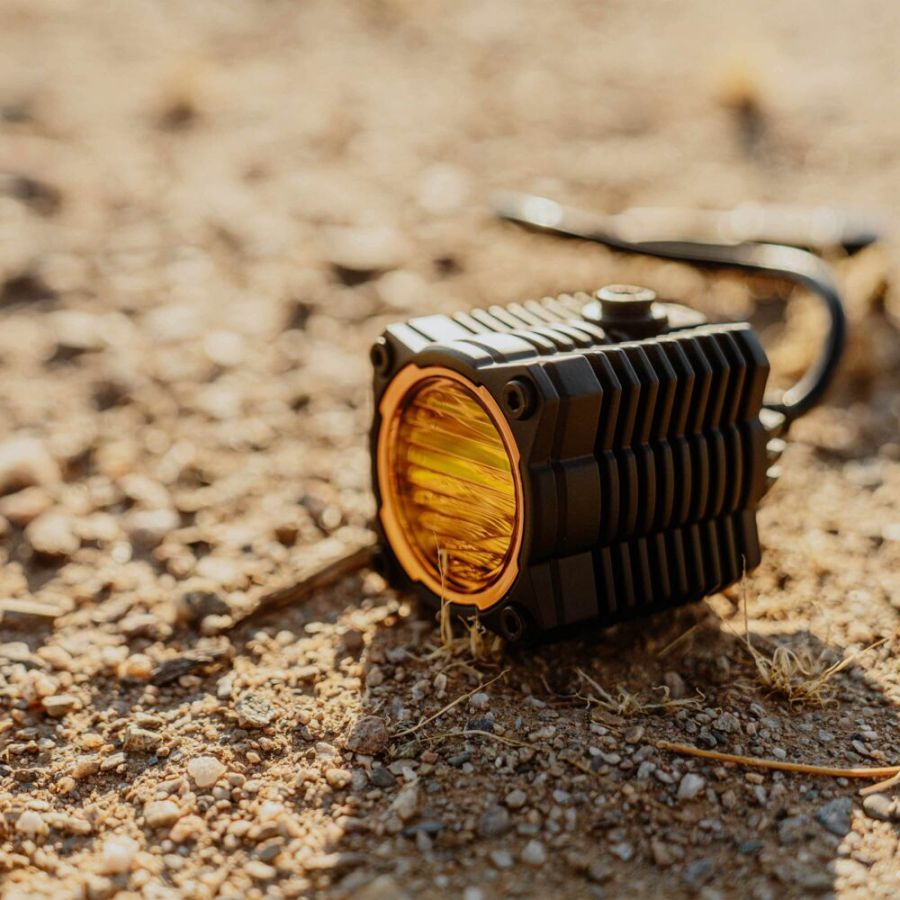 KC HILITES | FLEX ERA 1 - Performance Yellow Spread Beam Lens (4265)