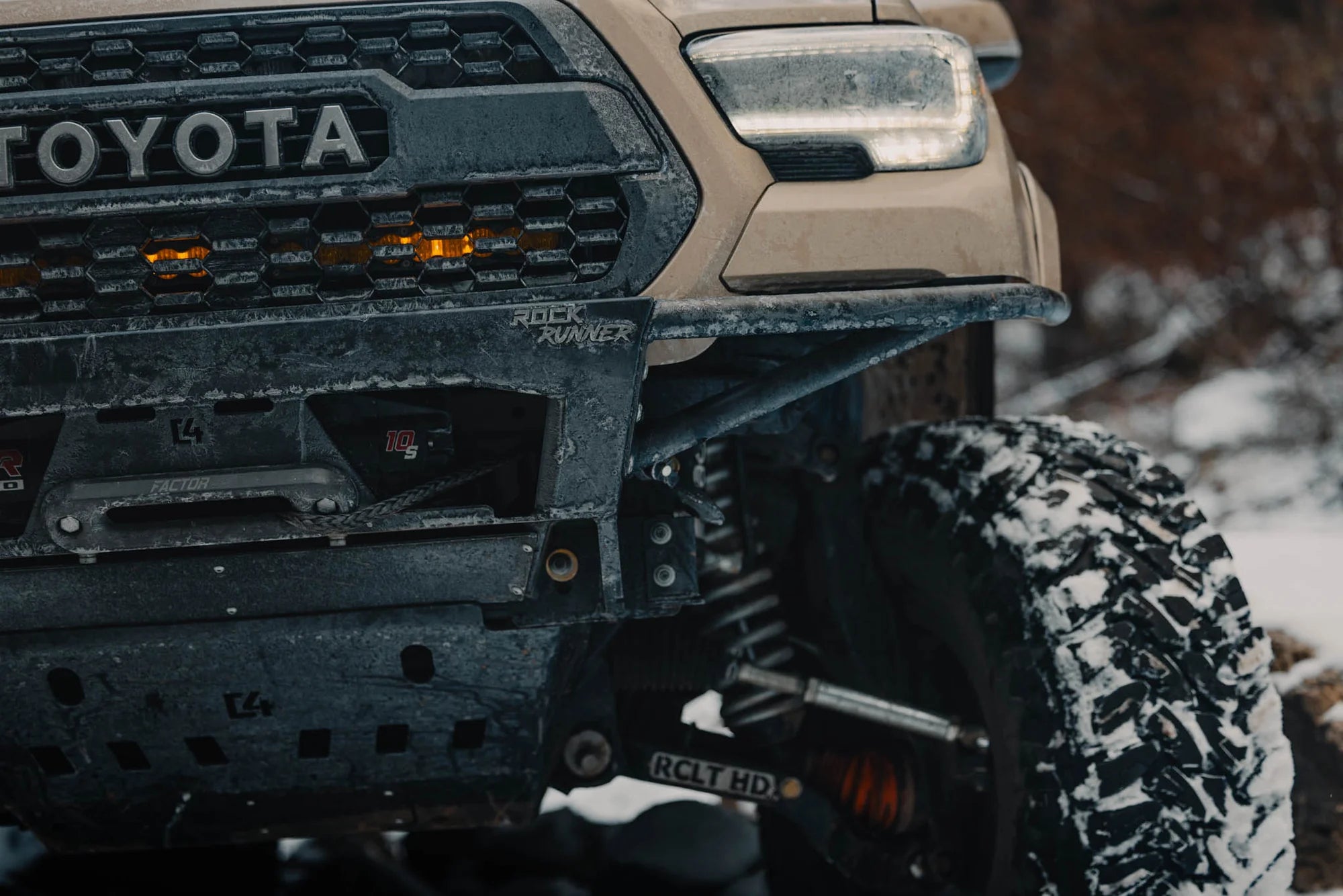 C4 FABRICATION | Tacoma 3rd Gen 2016-2023 Rock Runner Front Bumper No Bull Bar