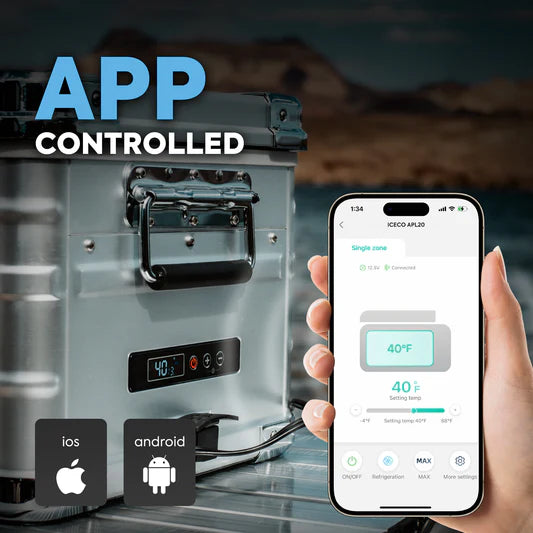 ICECO | 21QT APL20 Light Duty Aluminum Freezer Single Zone