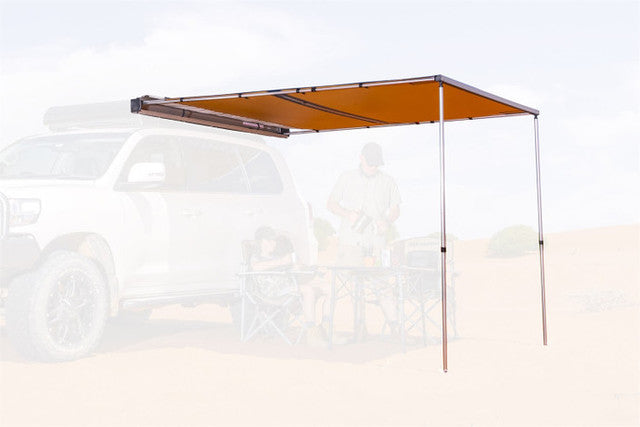 ARB 4X4 | Hard Case Awning With Light 2.5M Black (814412A)