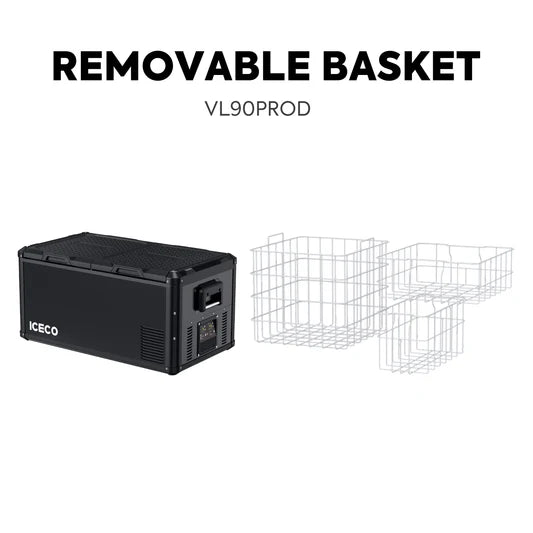 ICECO | 95QT VL90ProD Dual Zone RV 12 volt Fridge Freezer