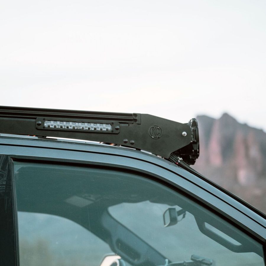 KC HILITES | Platform One Roof Rack with 360° Lighting - Ford Super Duty (2017-2025) (AK-92309)