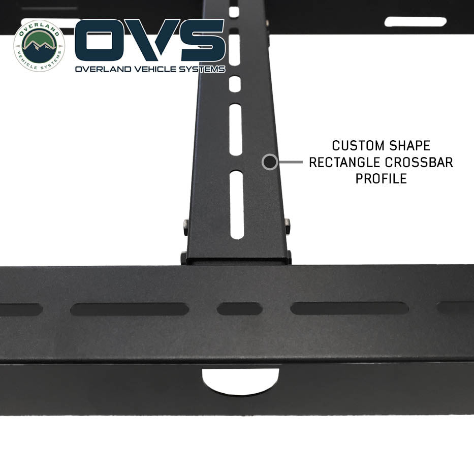 OVERLAND VEHICLE SYSTEMS | Chevrolet Colorado / GMC Canyon (2015-2022) Ruff Rax Bed Rack 5 ft - Modular Storage System (2090113)