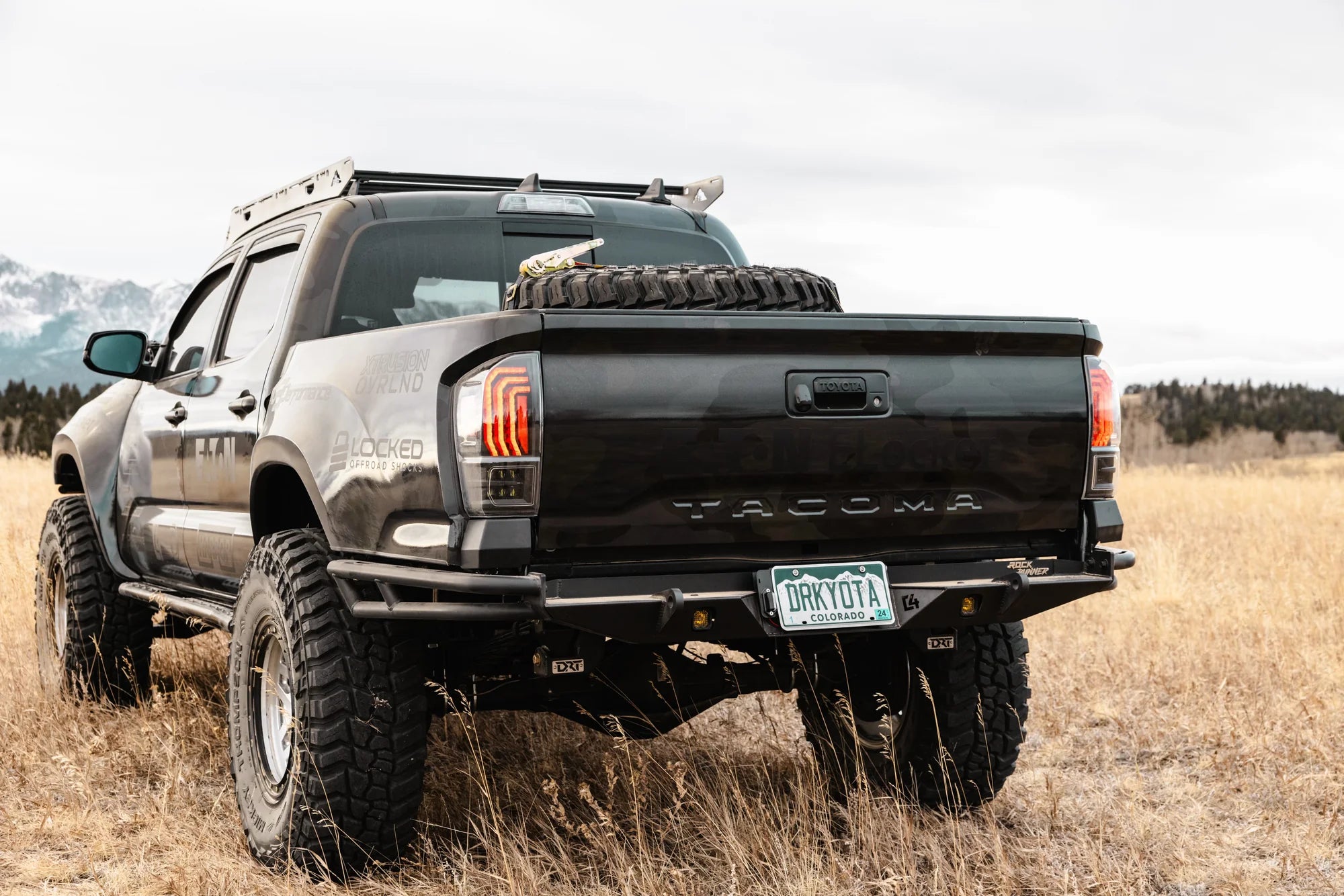C4 FABRICATION | Tacoma 3rd Gen 2016-2023 Rock Runner High Clearance Rear Bumper
