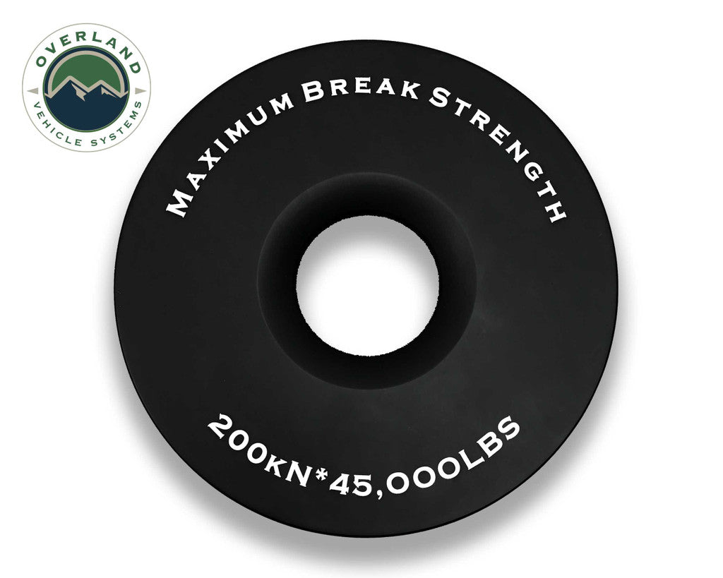 OVERLAND VEHICLE SYSTEMS | Combo Pack Soft Shackle 5/8" 44,500 lb & Recovery Ring 6.25" 45,000 lb (19-6580)