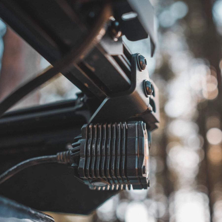 KC HILITES | FE1 Rear Roof Rack Light Mounts (92504)