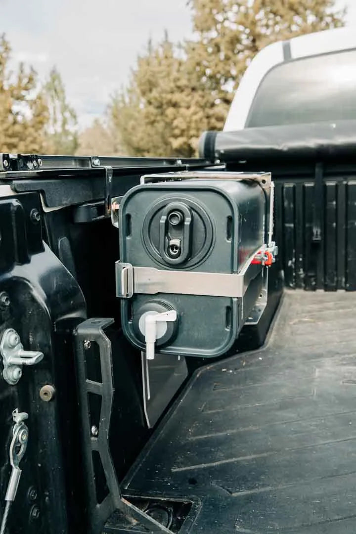 BELLFAB | Tacoma 3rd Gen (2016 - Present) Bed Rail Adapter Plate For Dometic Water Jug Mount