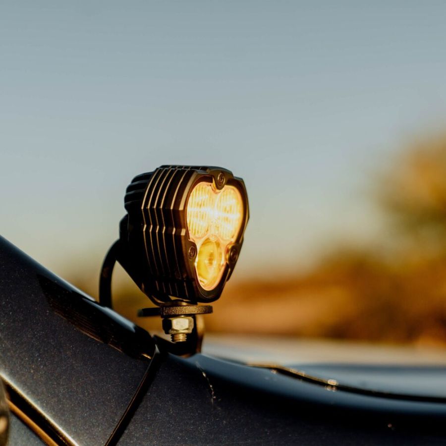 KC HILITES | FLEX ERA 3 LED Light - Performance Yellow Combo Beam Lens (4268)