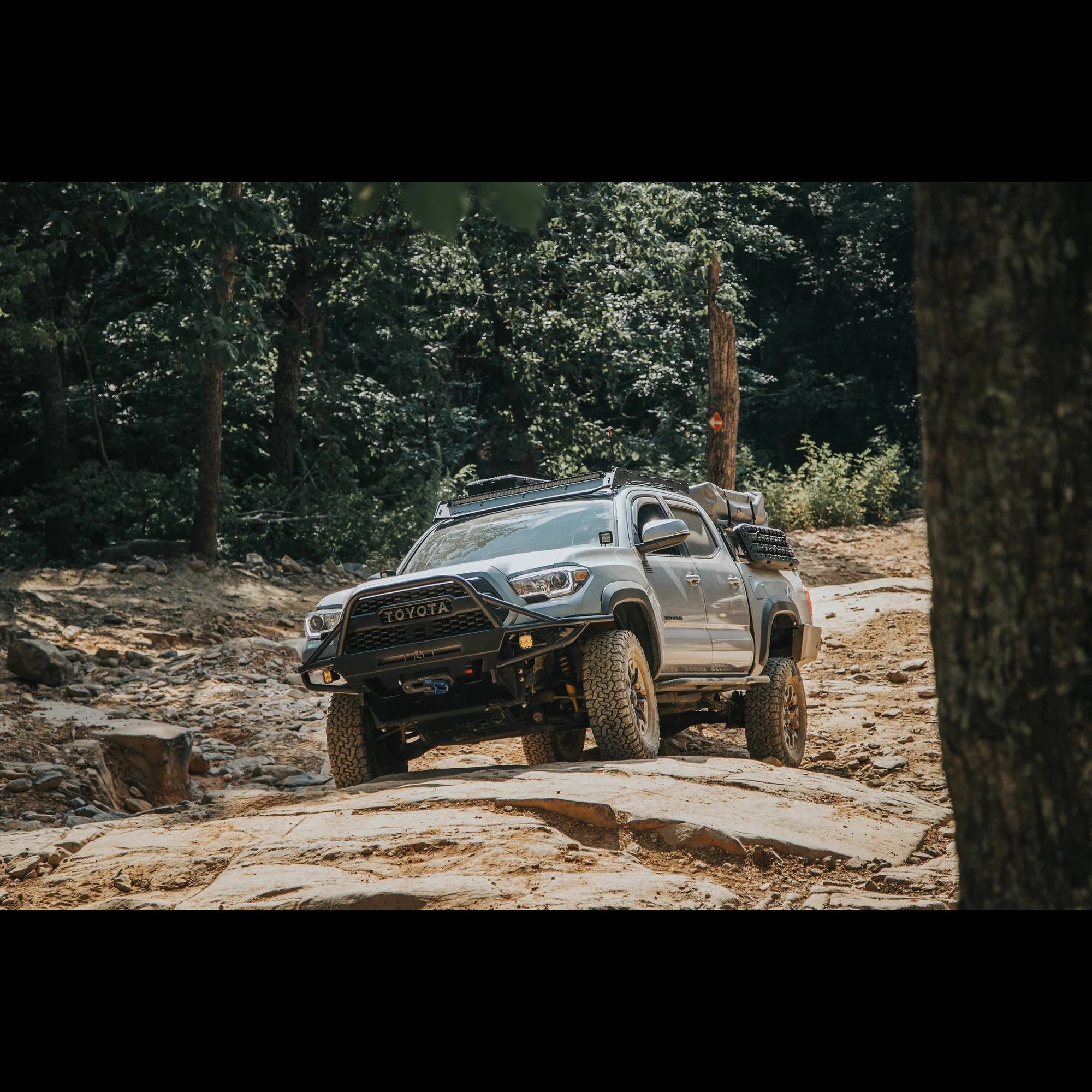 C4 FABRICATION | Tacoma 3rd Gen 2016-2023 Hybrid Front Bumper No Bull Bar