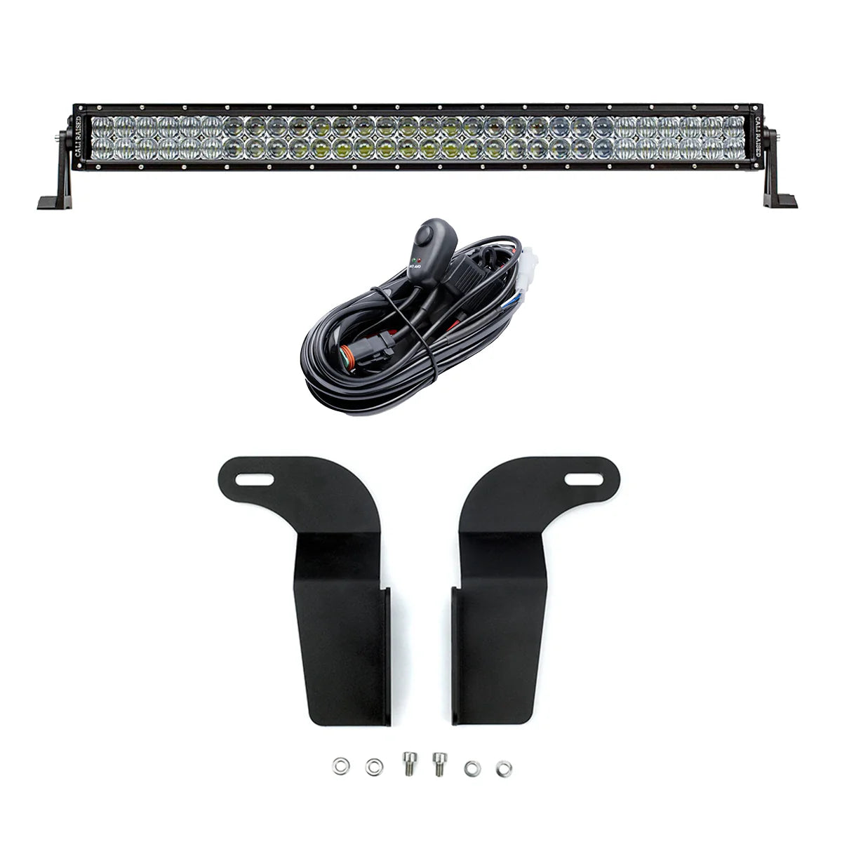 CALI RAISED | Tacoma 2nd Gen (2005-2015) 32" Lower Bumper Hidden LED Light Bar Kit (CR2467)