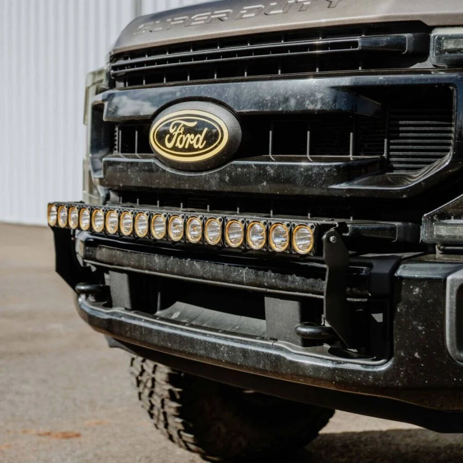 KC HILITES | Light Bar Mount for 40" FLEX ERA LED Light Bar - Front Bumper - GEN4-5 17-24 Ford Super Duty (7354)