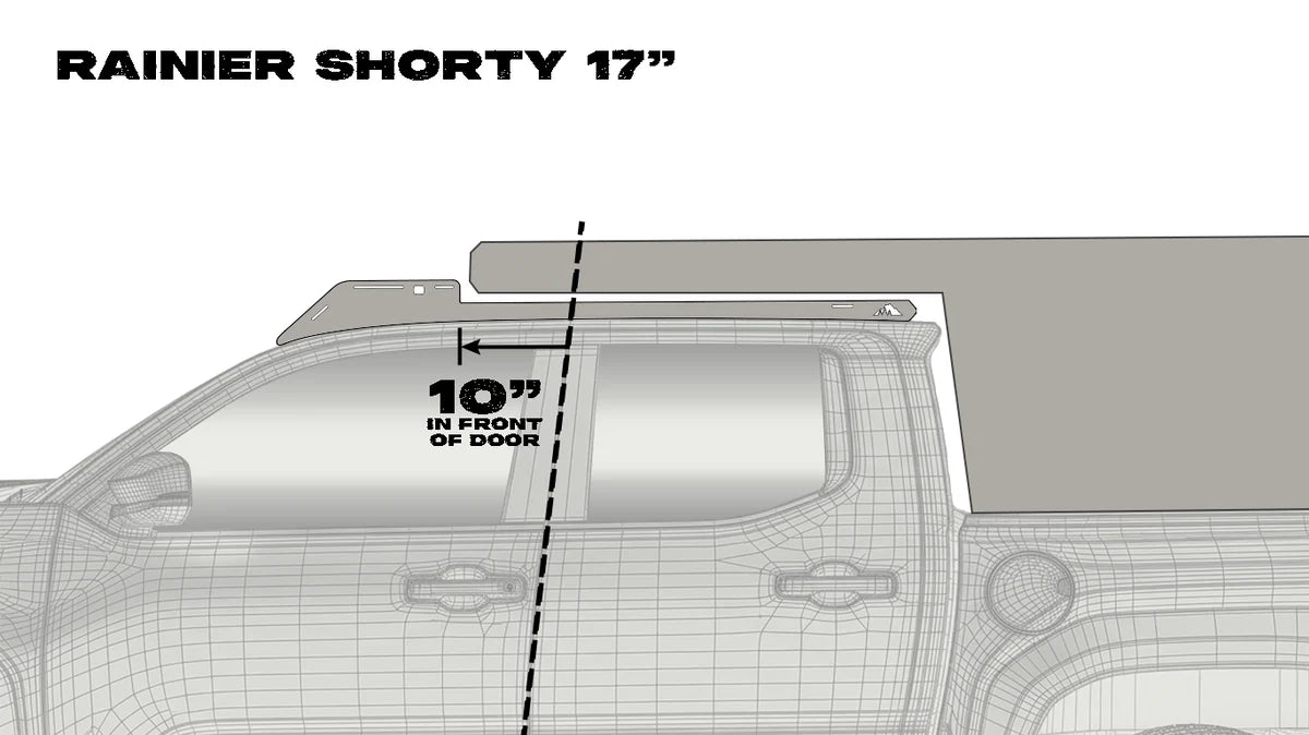 SHERPA EQUIPMENT | Tacoma 4th Gen 2024+ The Rainier Shorty Camper Rack