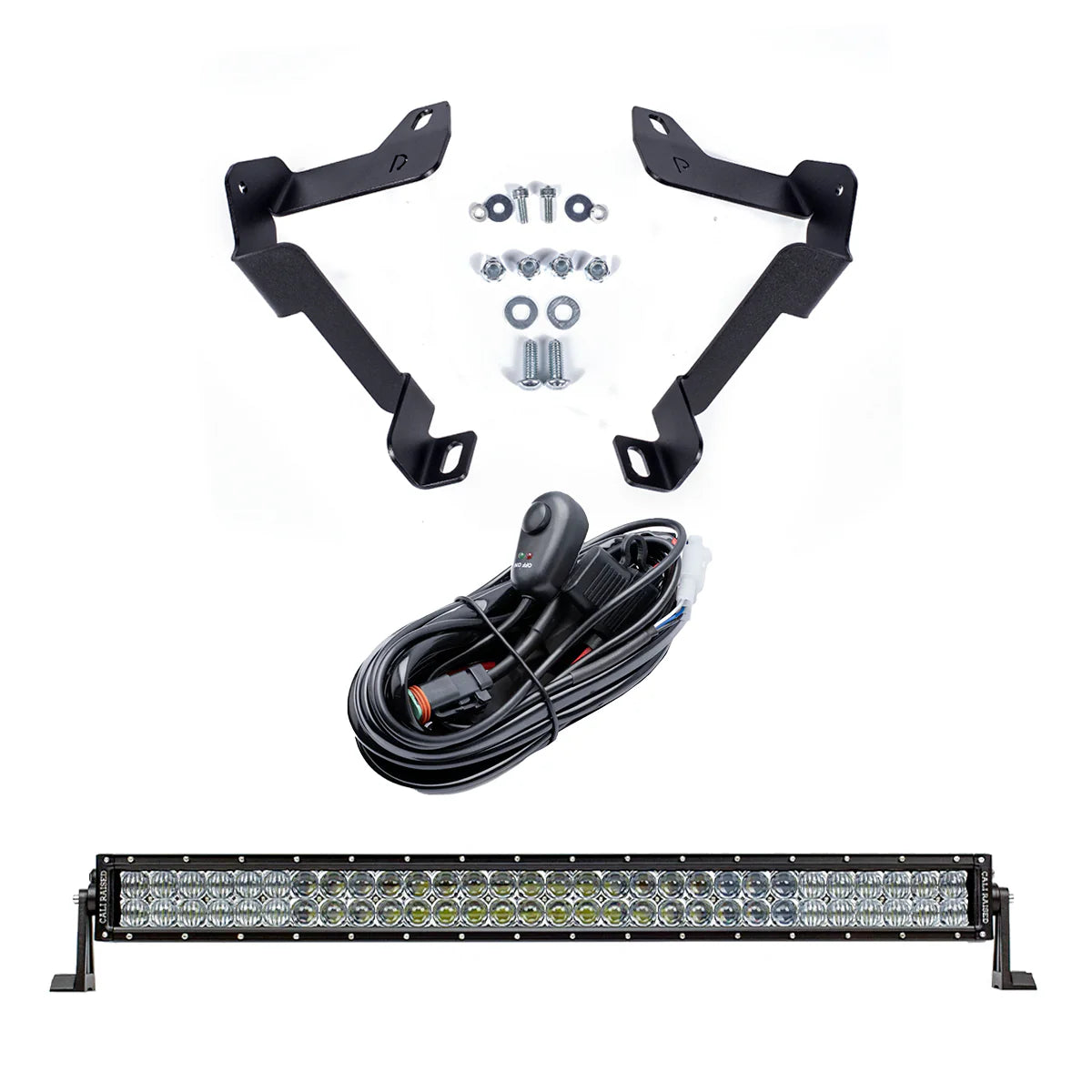 CALI RAISED | Tundra 2nd Gen (2014-2021) 32" Lower Bumper Hidden LED Light Bar Kit (CR2563)