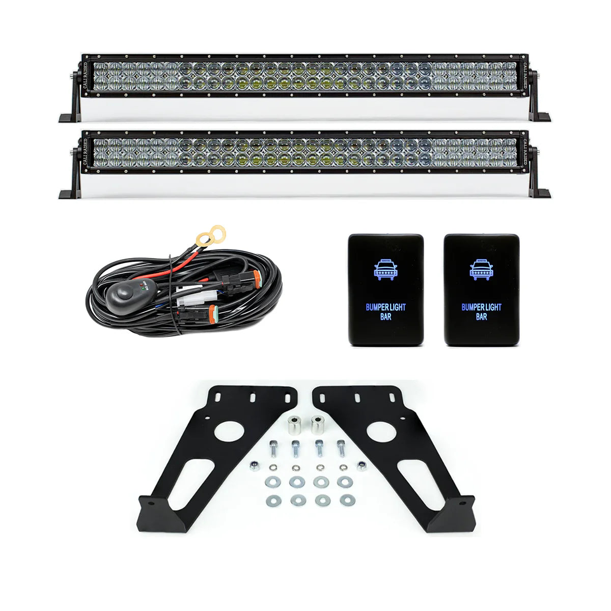 CALI RAISED | 4Runner 5th Gen (2014-2024) 32" Hidden Grille LED Light Bar Kit (CR2473)
