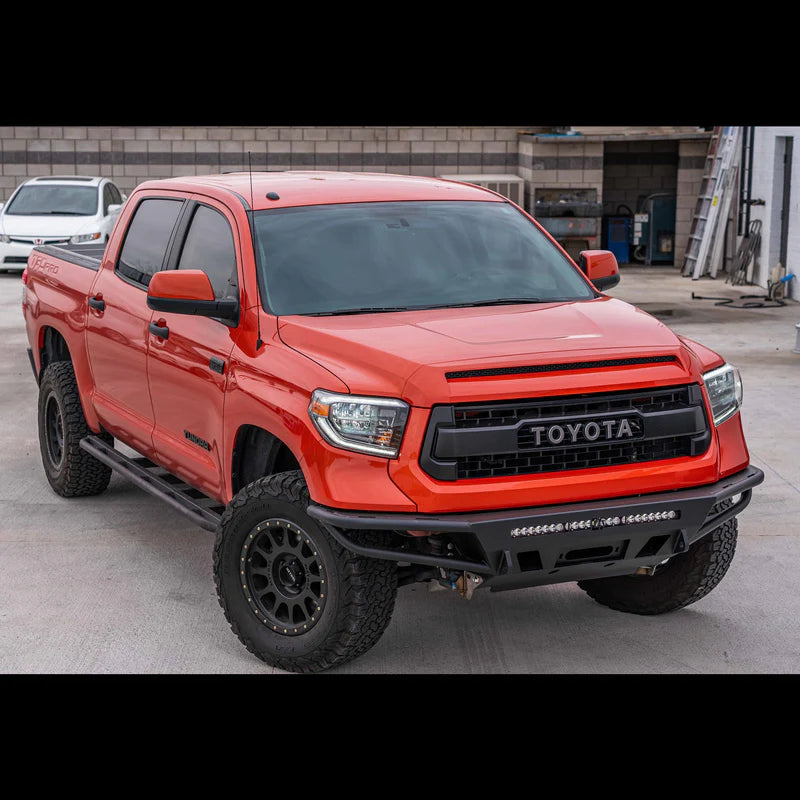 C4 FABRICATION | Tundra 2nd Gen Hybrid Front Bumper 2nd Gen w/o Parking Sensors w/ Wider Bumper