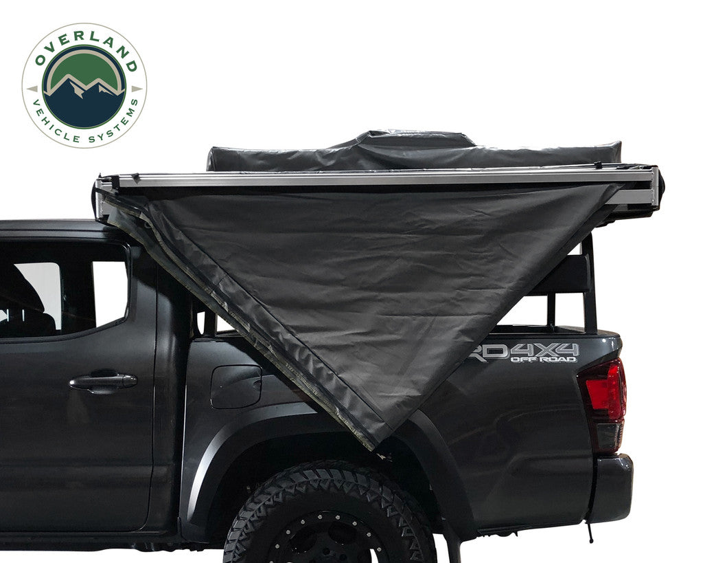 OVERLAND VEHICLE SYSTEMS | 180 Awning with Bracket Kit for Mid High Roofline Vans (19609908)
