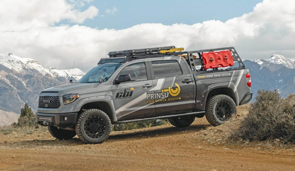 PRINSU DESIGNS | Tundra 2007-2025 Roof Rack Height Bed Rack
