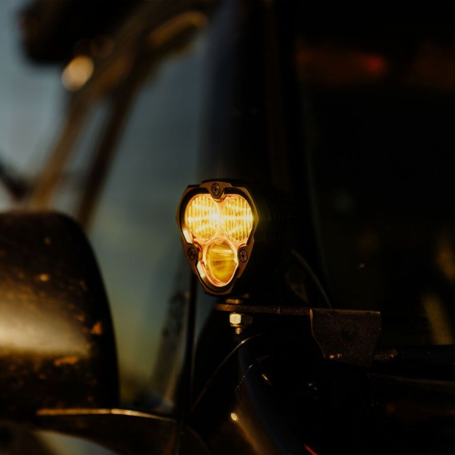 KC HILITES | FLEX ERA 3 LED Light - Performance Yellow Combo Beam Lens (4268)