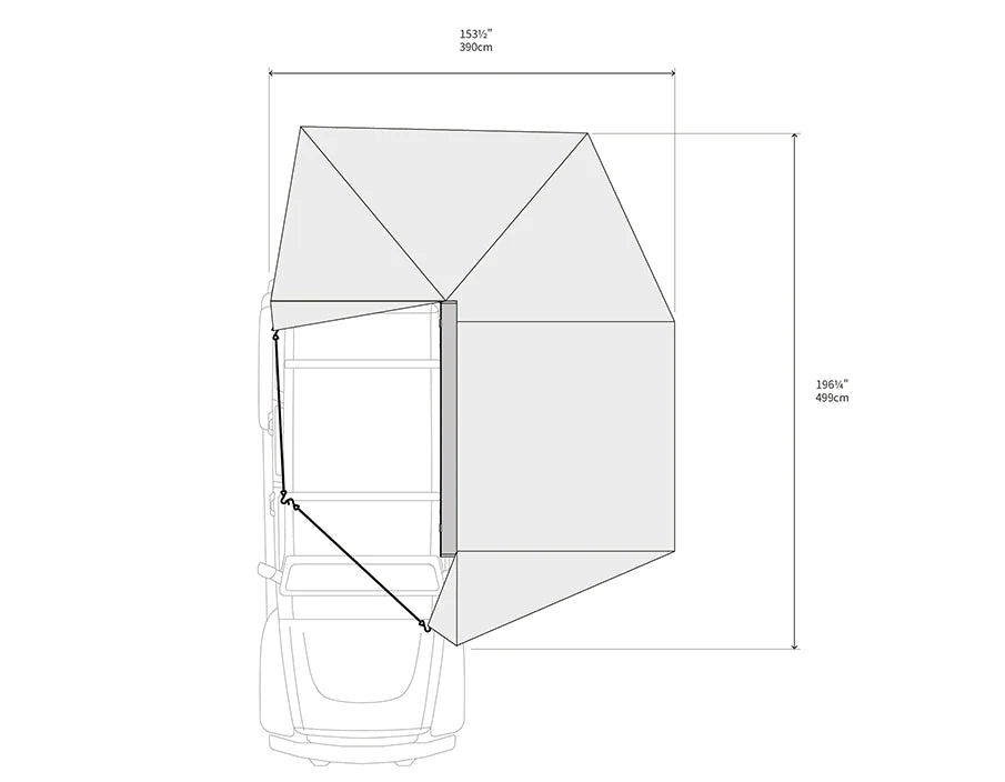 IKAMPER | ExoShell 270 Awning (MB011-001)