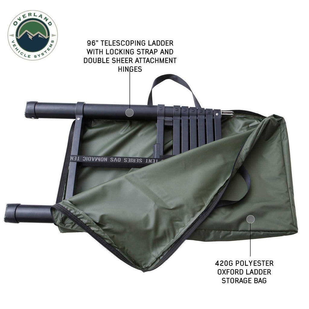 OVERLAND VEHICLE SYSTEMS | Nomadic 2 Standard Roof Top Tent (18429936)