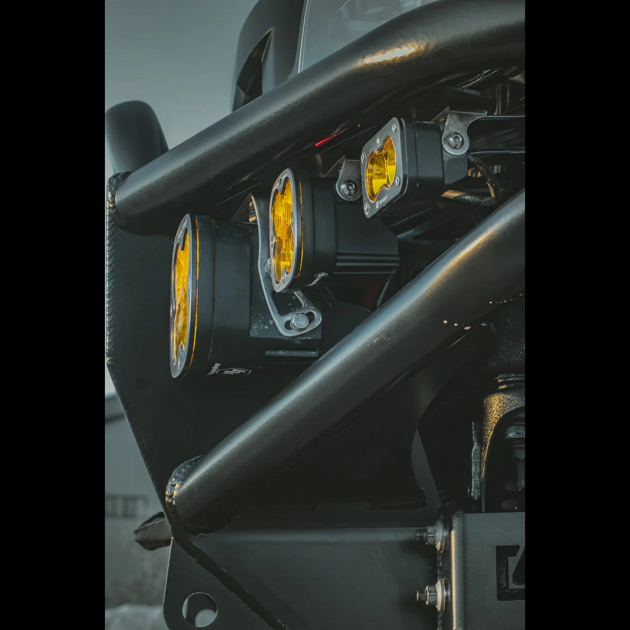 C4 FABRICATION | Tacoma 2nd Gen Hybrid Front Bumper Without Wider Bumper