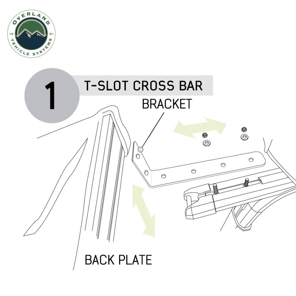 OVERLAND VEHICLE SYSTEMS | Nomadic 180 LTE 180 Degree Awning (19609917)