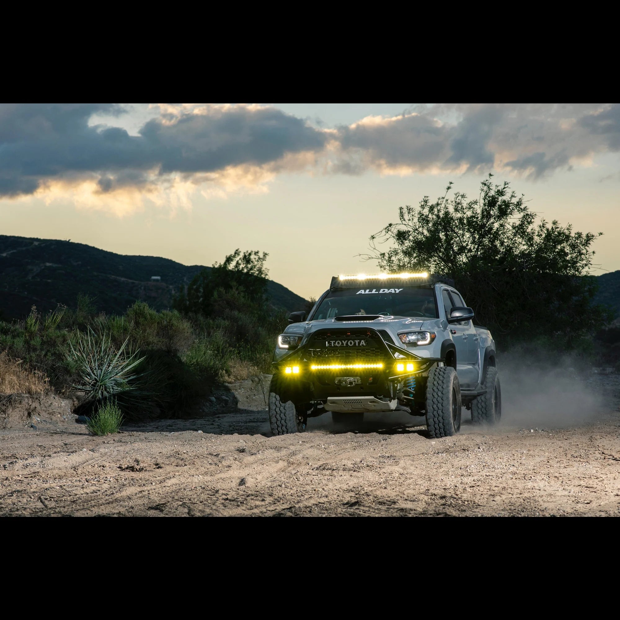 C4 FABRICATION | Tacoma 3rd Gen 2016-2023 Hybrid Front Bumper No Bull Bar