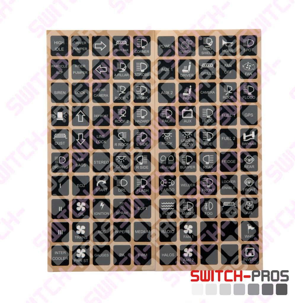 SWITCH PROS | Vertical Switch Legends