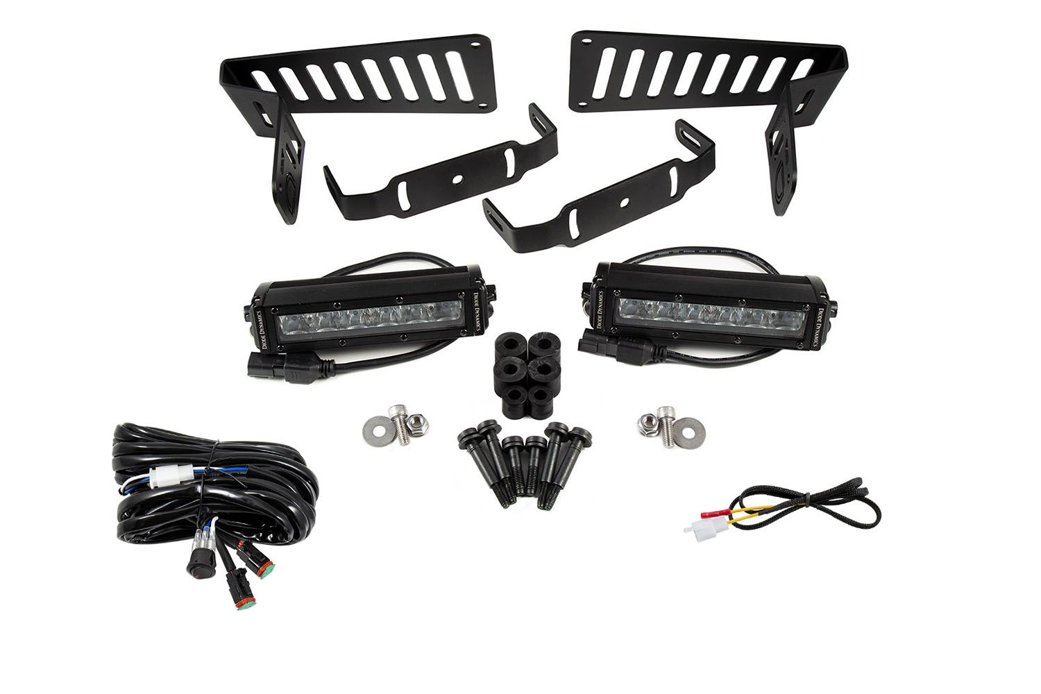 DIODE DYNAMICS | Jeep Gladiator 2020-2025 Cowl Mount LED Brackets