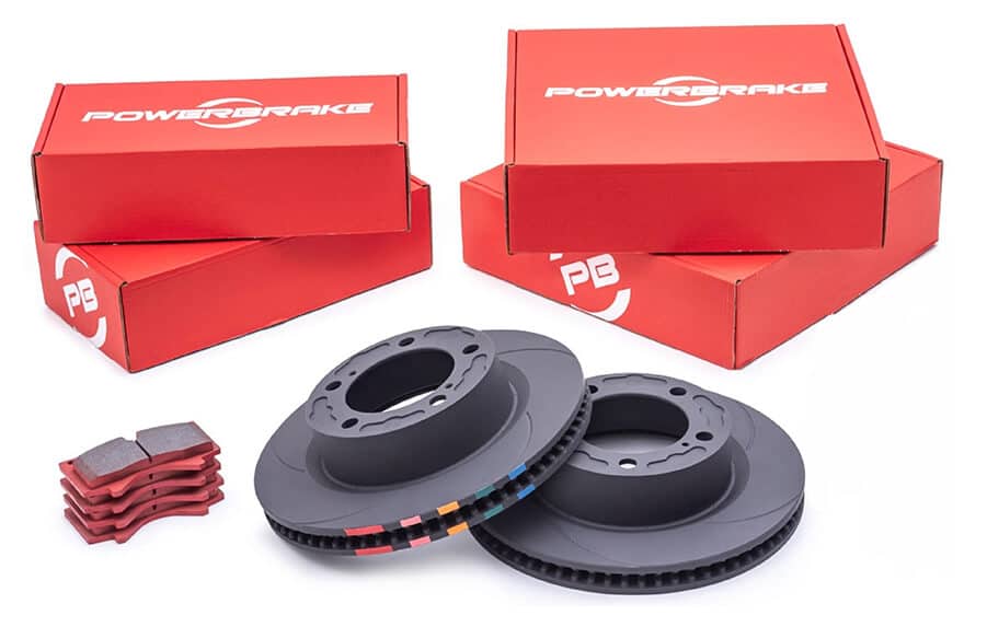 POWERBRAKE | D-Line Rotor & Pad Kit