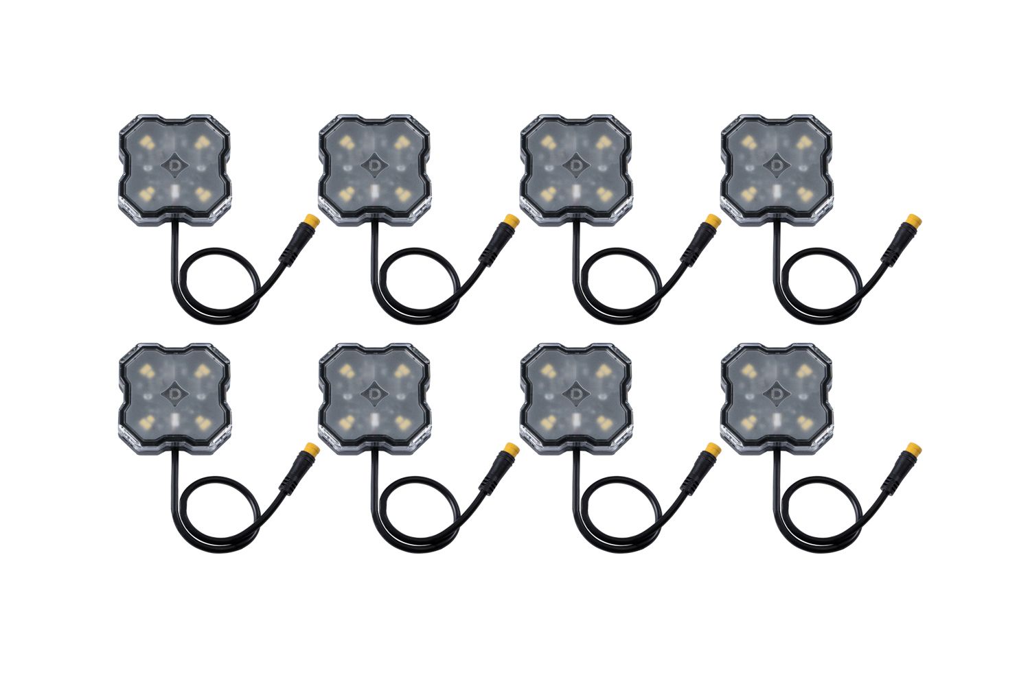 DIODE DYNAMICS | Stage Series Universal Rock Light SXS Installer Kit (8-Pack)