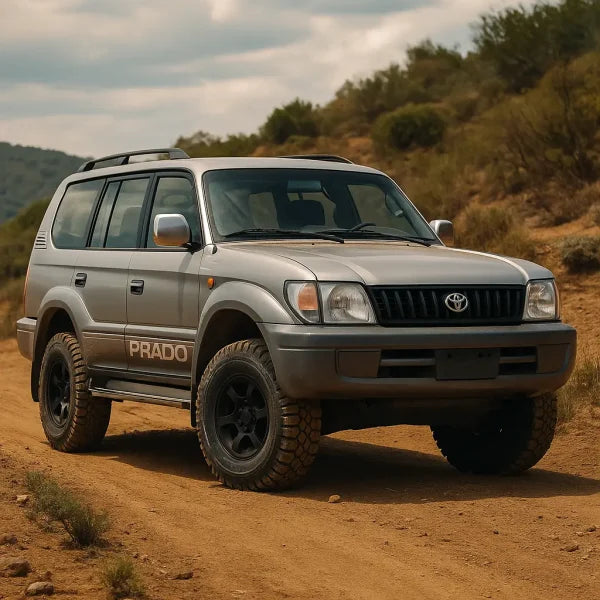 POWERBRAKE | Land Cruiser Prado 90 Series (1996 - 2002) Rear D-Line Rotor & Pad Kit (DT1009_e)