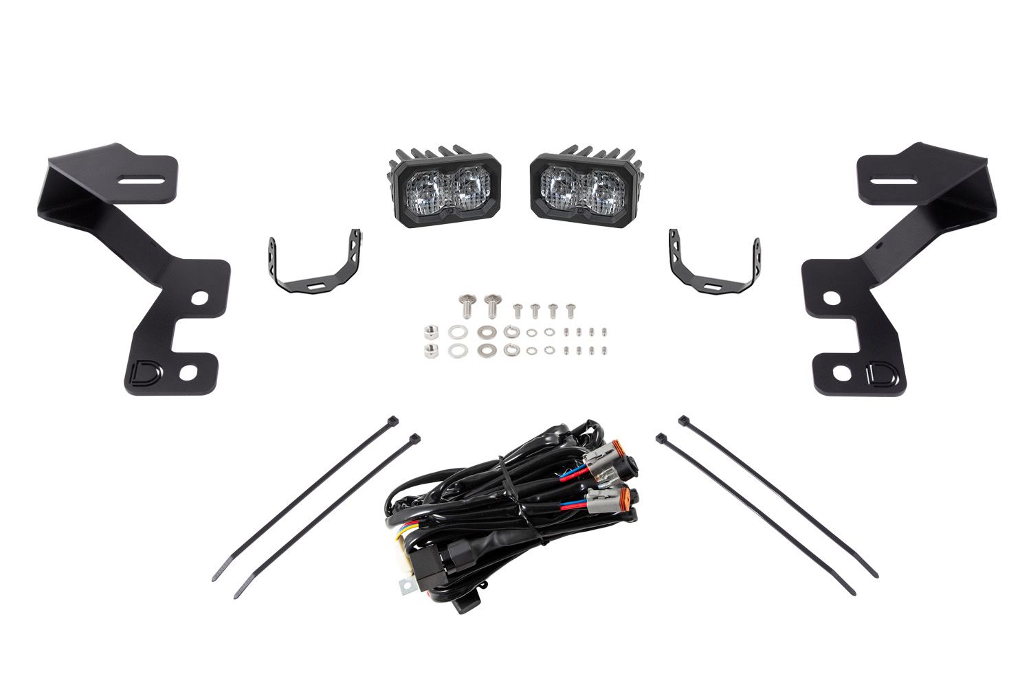 DIODE DYNAMICS | Stage Series Backlit Ditch Light Kit for 2021-2026 Ford Bronco Sport