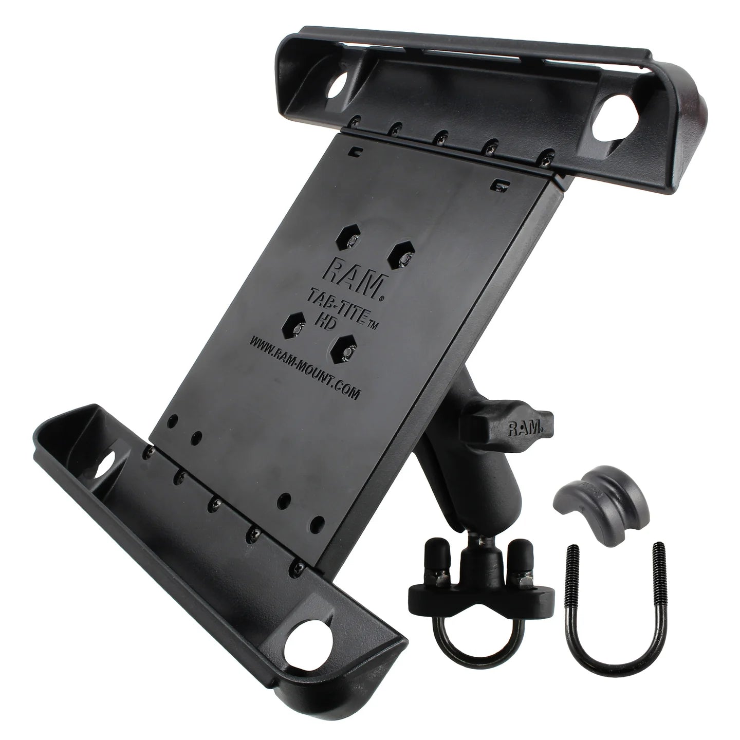 RAM MOUNTS | RAM Tab-Tite Handlebar U-Bolt Mount for Apple iPad Gen 1-4