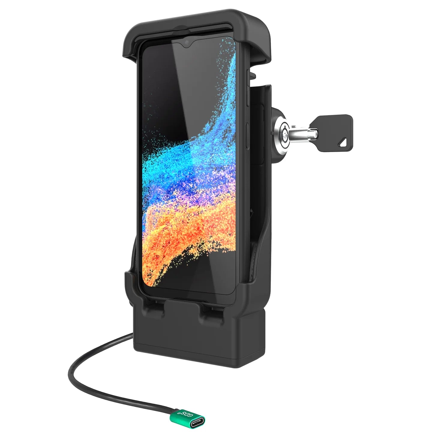 RAM MOUNTS | RAM Powered Locking Vehicle Dock for XCover7 Pro & 6 Pro Without Case