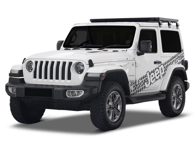 FRONT RUNNER | Jeep Wrangler JL 2 Door 2018-Current Slimline II 1/2 Roof Rack Kit (KRJW026T)