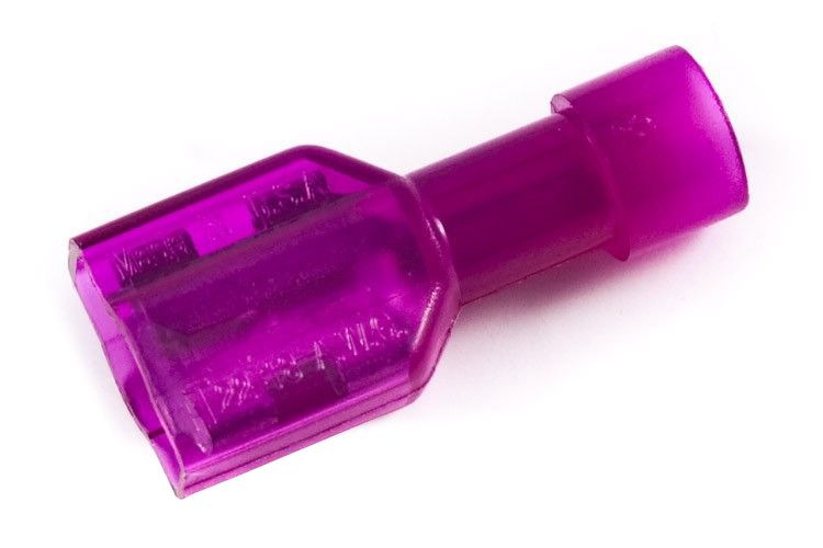 DIODE DYNAMICS | 18-22 AWG Female Insulated .25" Spade Connector (CS0002)