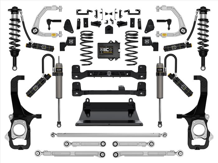 ICON VEHICLE DYNAMICS | Tundra 2022-2023 6" Lift Stage 9 Suspension System with Billet Upper Control Arms (K53279)