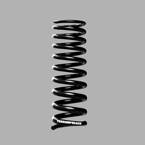 TERRAIN TAMER | Land Cruiser 70 Series HZJ76 & VDJ76 From 1/2007- Front Coil Spring Raised Height 2" 330lb (TTCS-2306T)