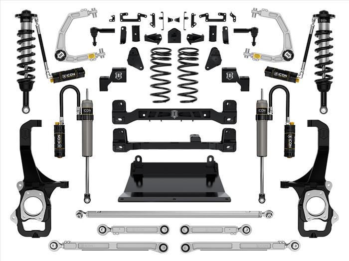 ICON VEHICLE DYNAMICS | Tundra 2022-2023 6" Lift Stage 7 Suspension System with Billet Upper Control Arms (K53277)