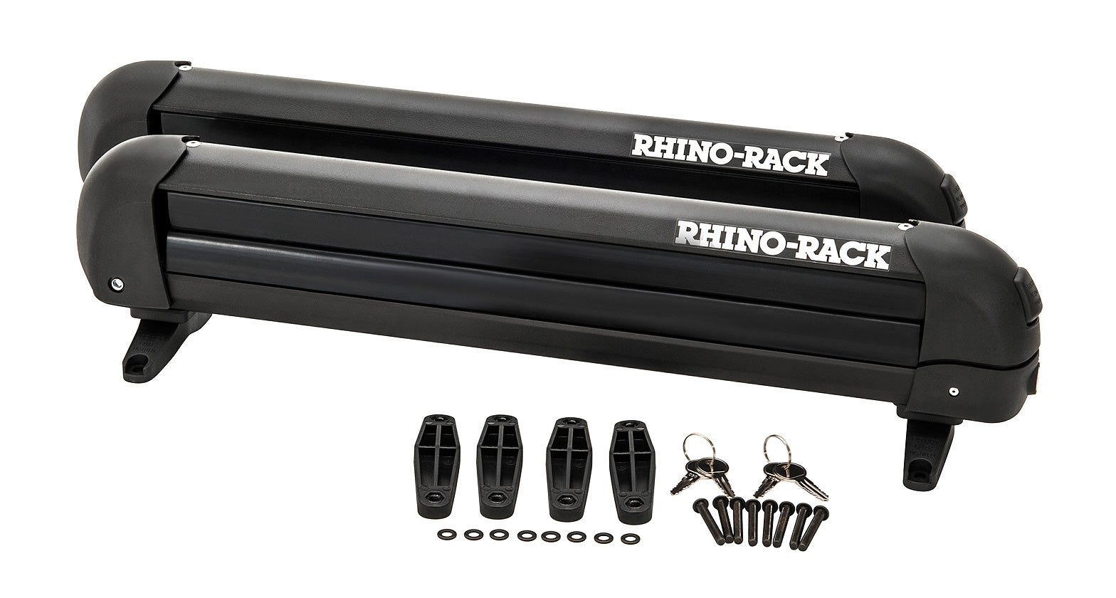 RHINO RACK | Ski and Snowboard Carrier - 4 Skis or 2 Snowboards (574)