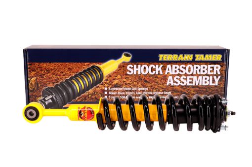 TERRAIN TAMER | Land Cruiser 200 Series GRJ200 & UZJ200 & VDJ200 With KDSS From 8/2007 Front Coil Over Shock Assy Pair Raised Height 1.5" 220lb+ (TTCSA-010KHD)